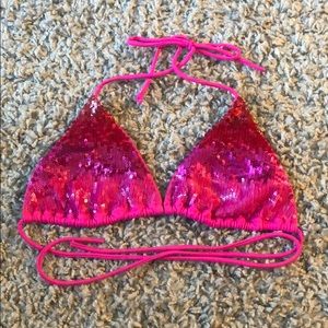 Victoria’s Secret sequin bikini top